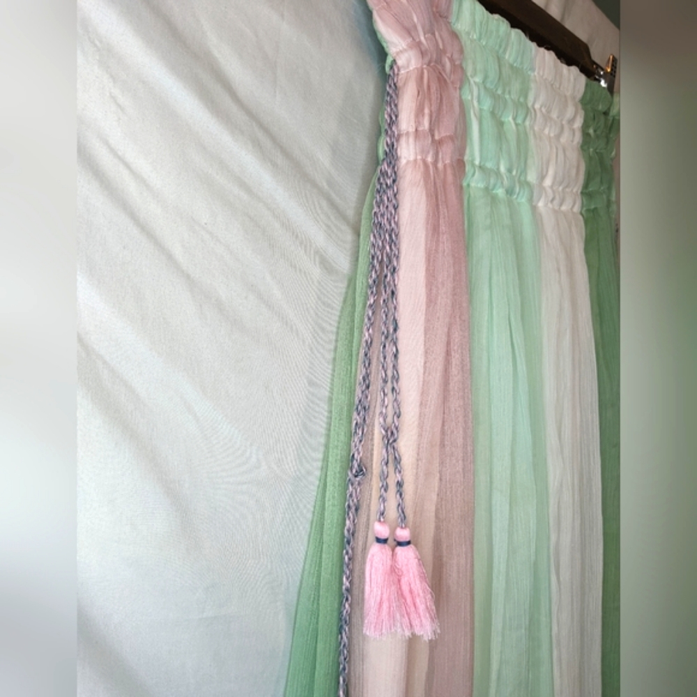 Chelsea & Theodore Pastel Boho Maxi Skirt, Small - Picture 4 of 8